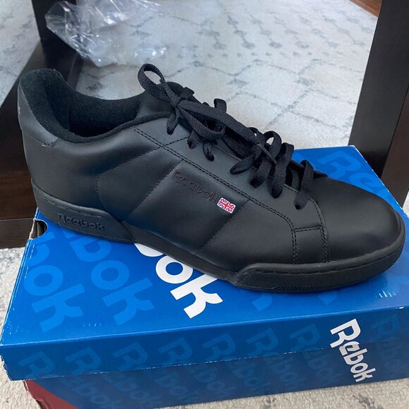 Reebok Classic NPC II Sneakers Size 12 In Black - Picture 3 of 5
